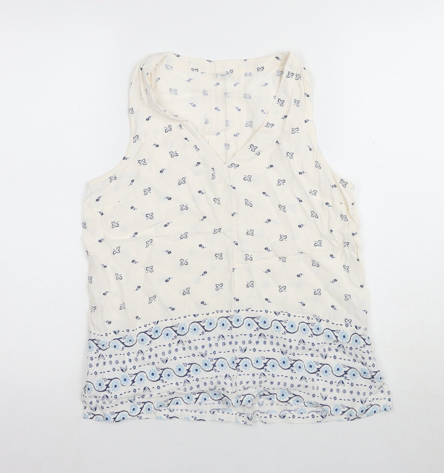 Womens UK Size S Old Navy Ivory  Tank