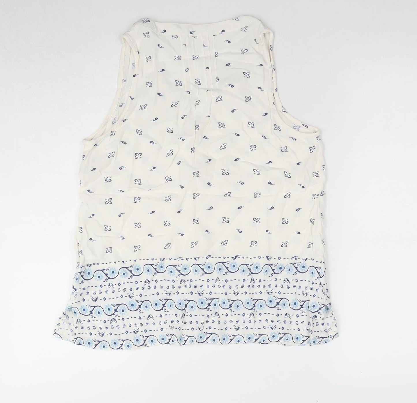 Womens UK Size S Old Navy Ivory  Tank