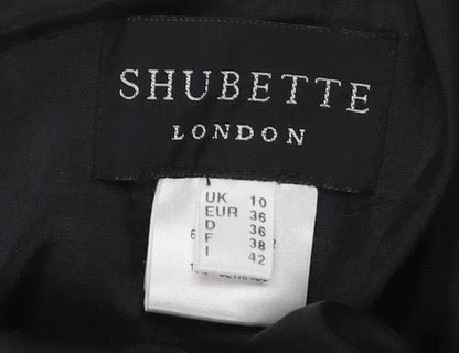 Shubette London Women's Black Pencil Skirt Size 10