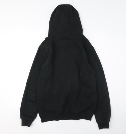 McKenzie Boys Black Hoodie 13-14 Years Pullover Logo Design