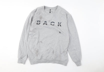 Little White Lies Grey Pullover Sweatshirt M Unisex