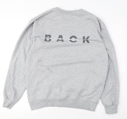 Little White Lies Grey Pullover Sweatshirt M Unisex