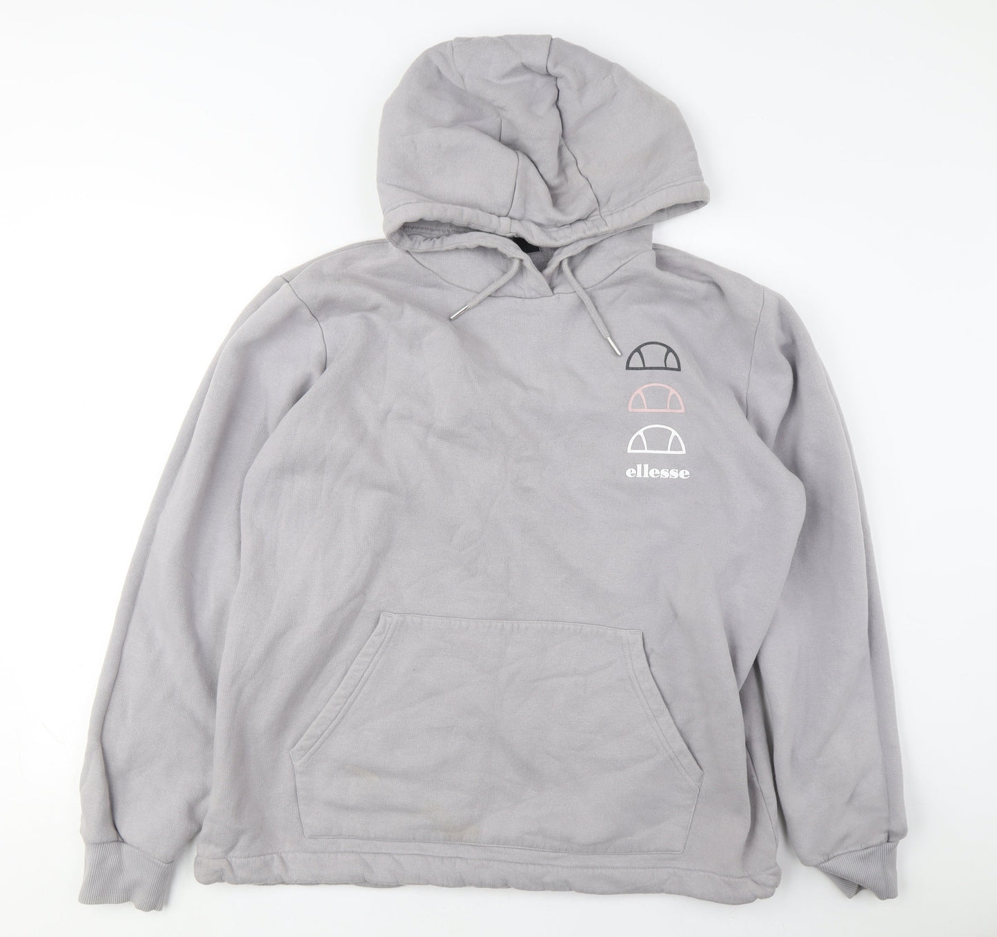 Ellesse Women's Grey Pullover Hoodie Size 14