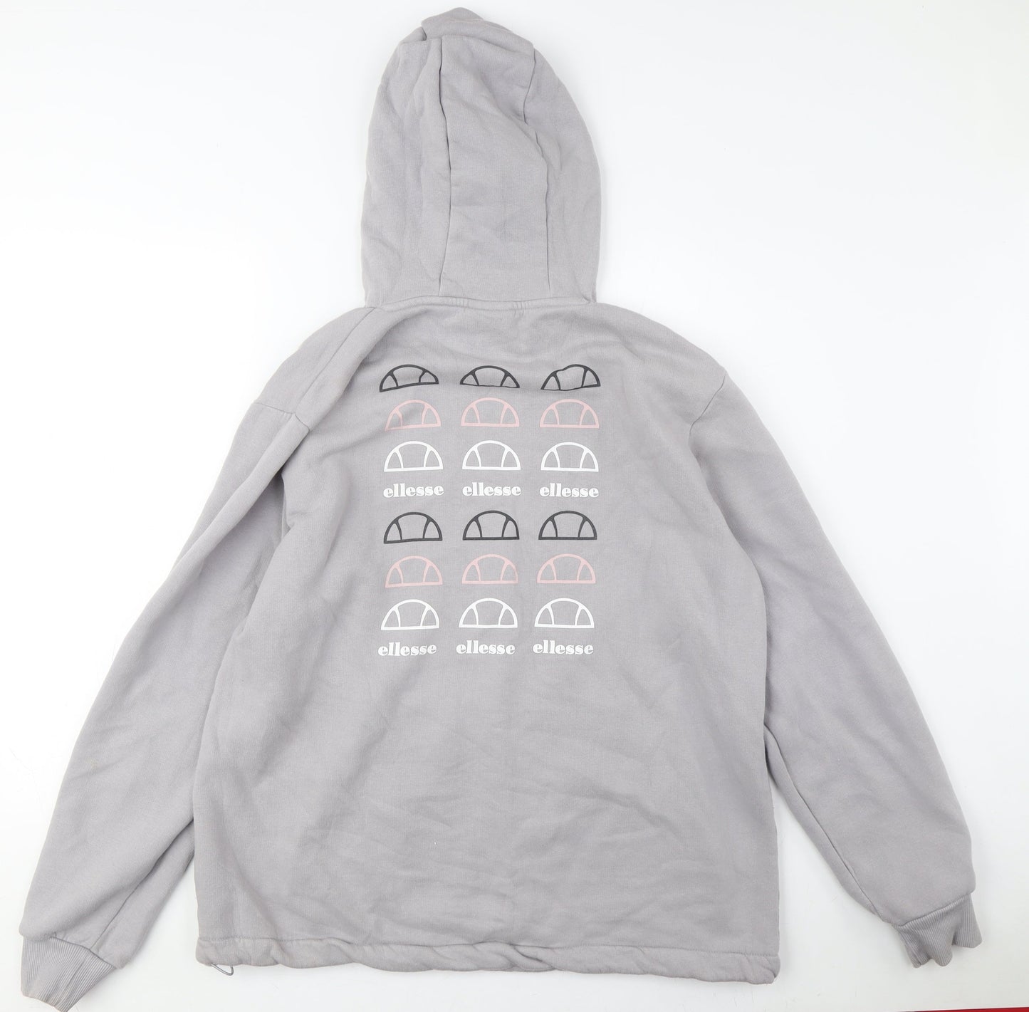 Ellesse Women's Grey Pullover Hoodie Size 14