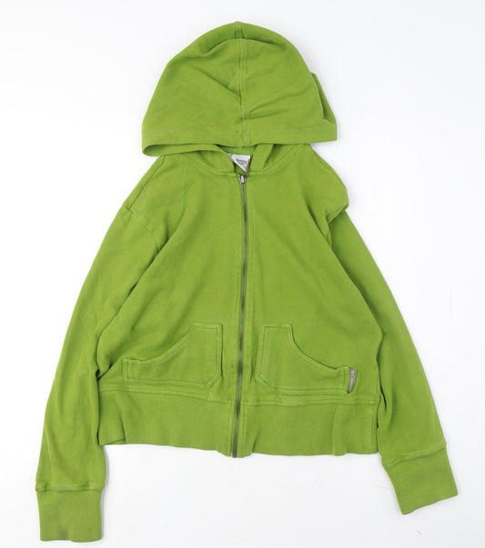 Columbia Women's Green Full Zip Hoodie Size 12