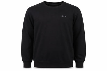 Mens UK Size L Slazenger Black Pullover Sweatshirt