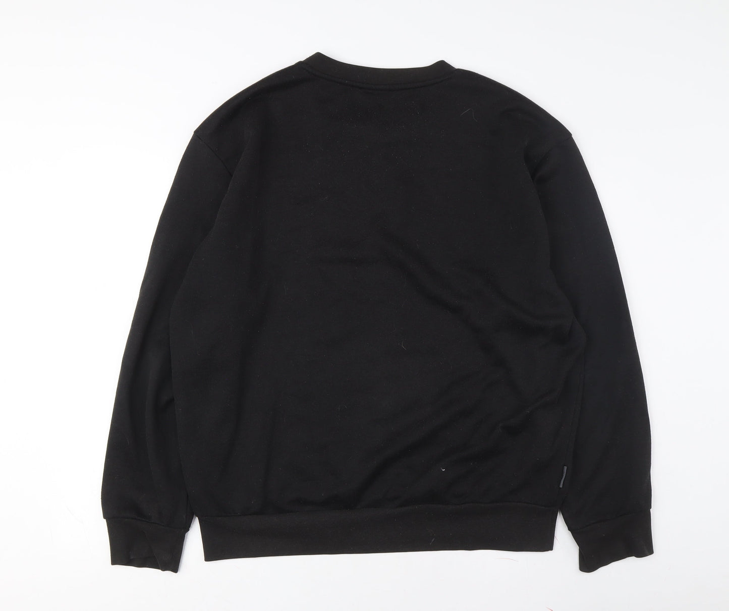 Mens UK Size L Slazenger Black Pullover Sweatshirt