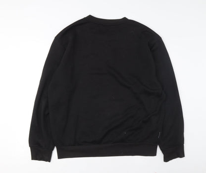 Mens UK Size L Slazenger Black Pullover Sweatshirt
