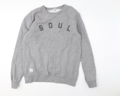 Continental Clothing Grey XL Pullover Sweatshirt Unisex
