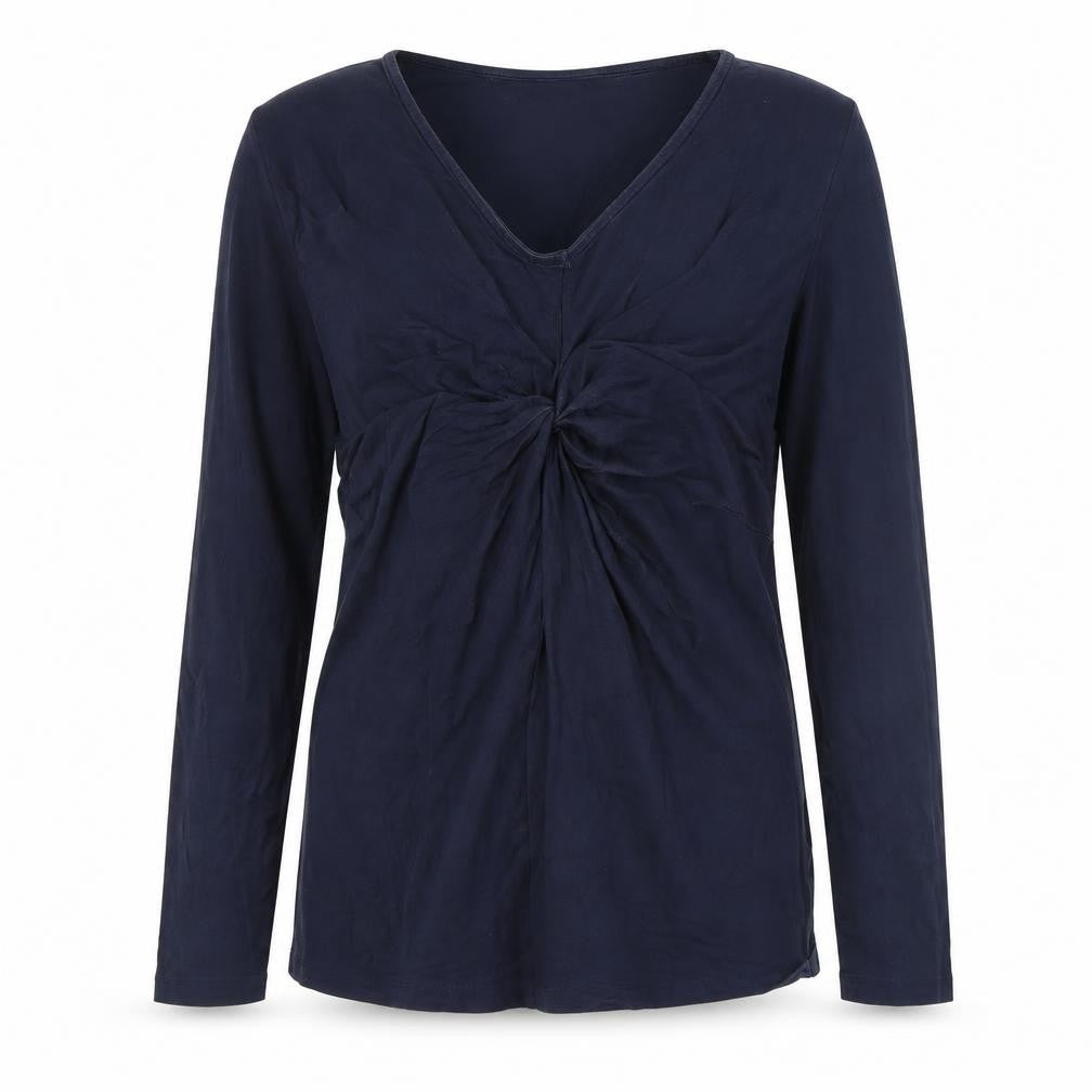 Womens UK Size L Mamalicious Blue  T-Shirt