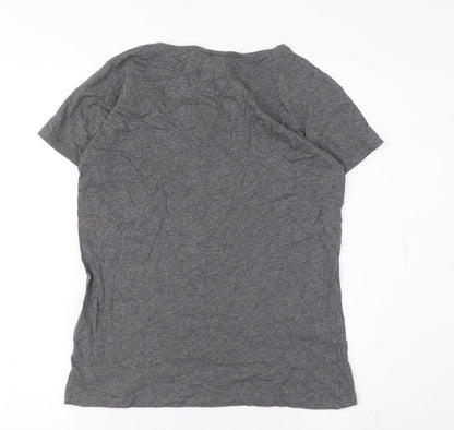 Womens UK Size XS Cath Kidston Grey Basic T-Shirt