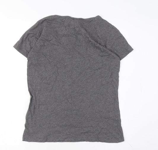 Womens UK Size XS Cath Kidston Grey Basic T-Shirt