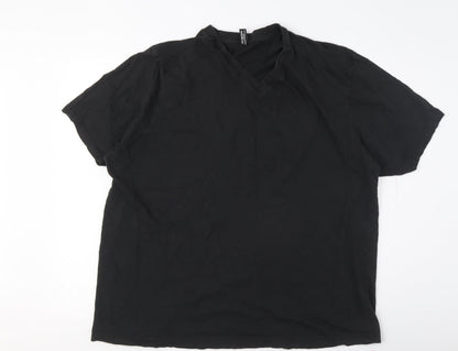 Mens UK Size 3XL Donnay Black  T-Shirt