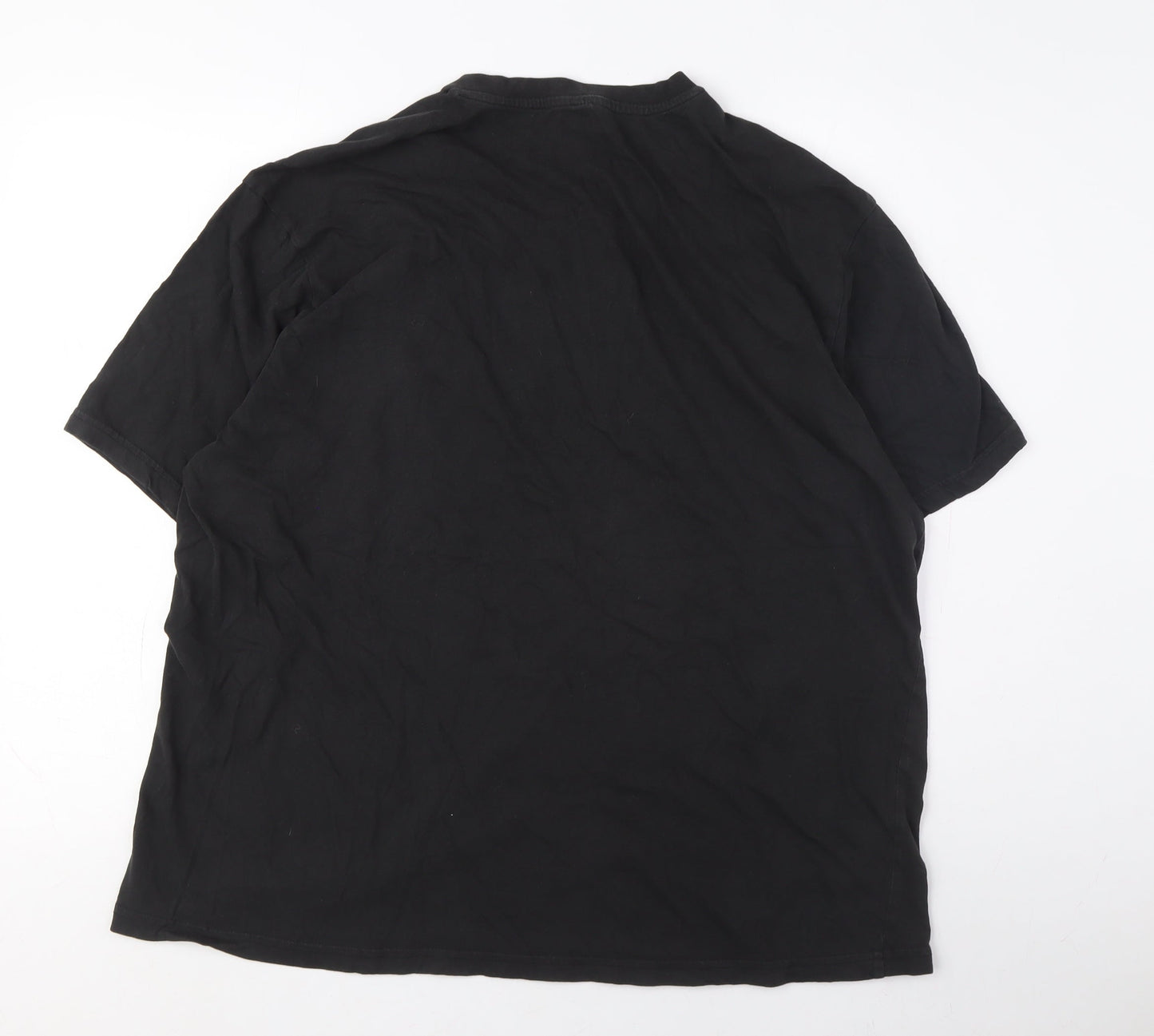Mens UK Size 3XL Donnay Black  T-Shirt