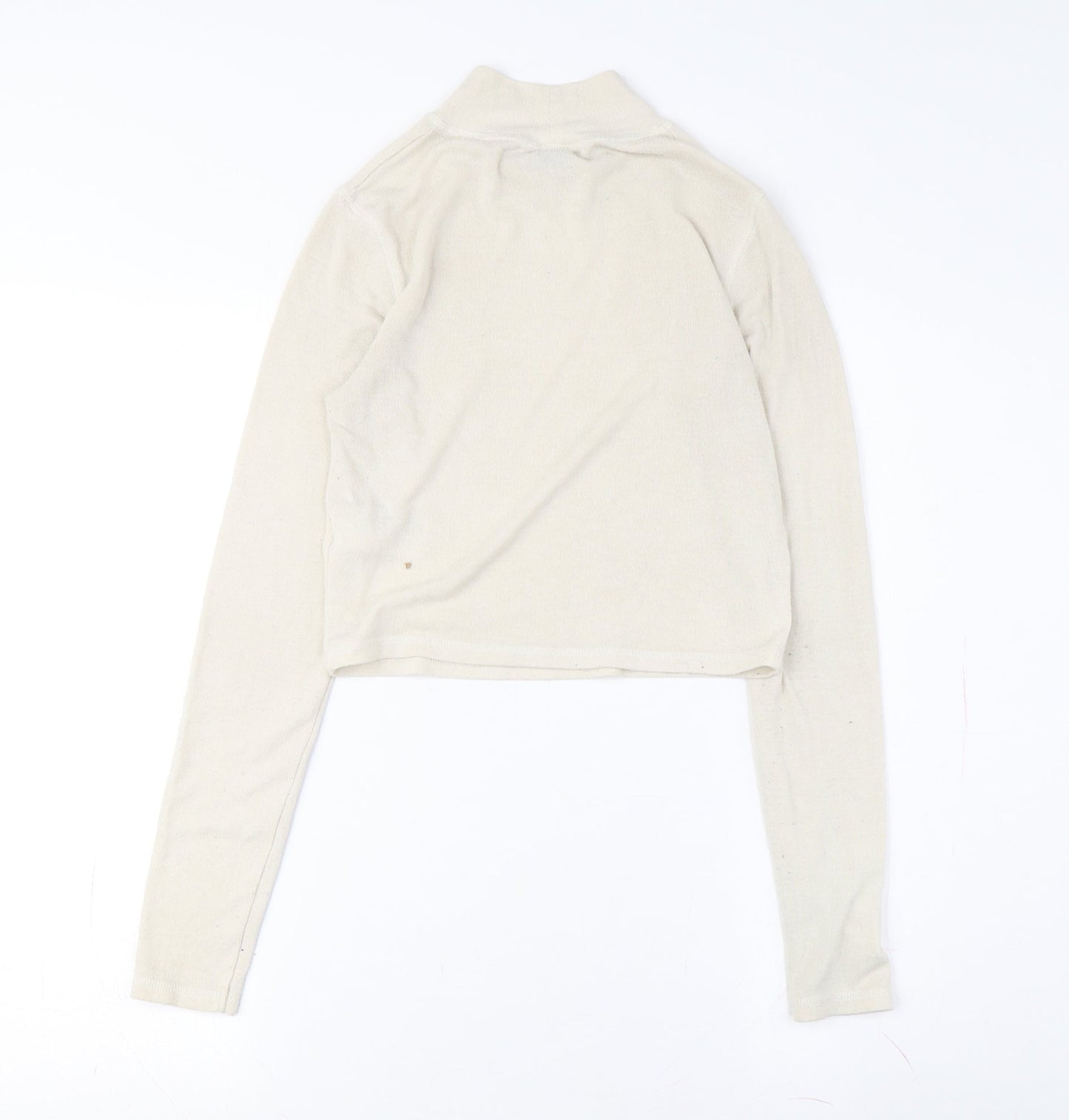 Urban Outfitters Women's White Cropped Top S