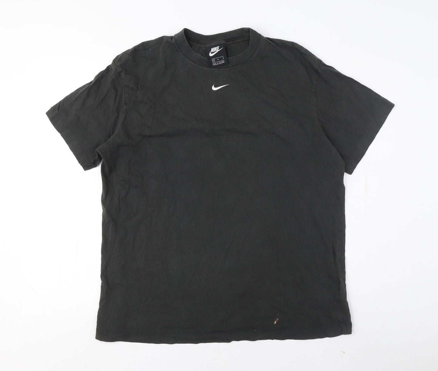 Nike Men's Black Medium Crew Neck T-Shirt