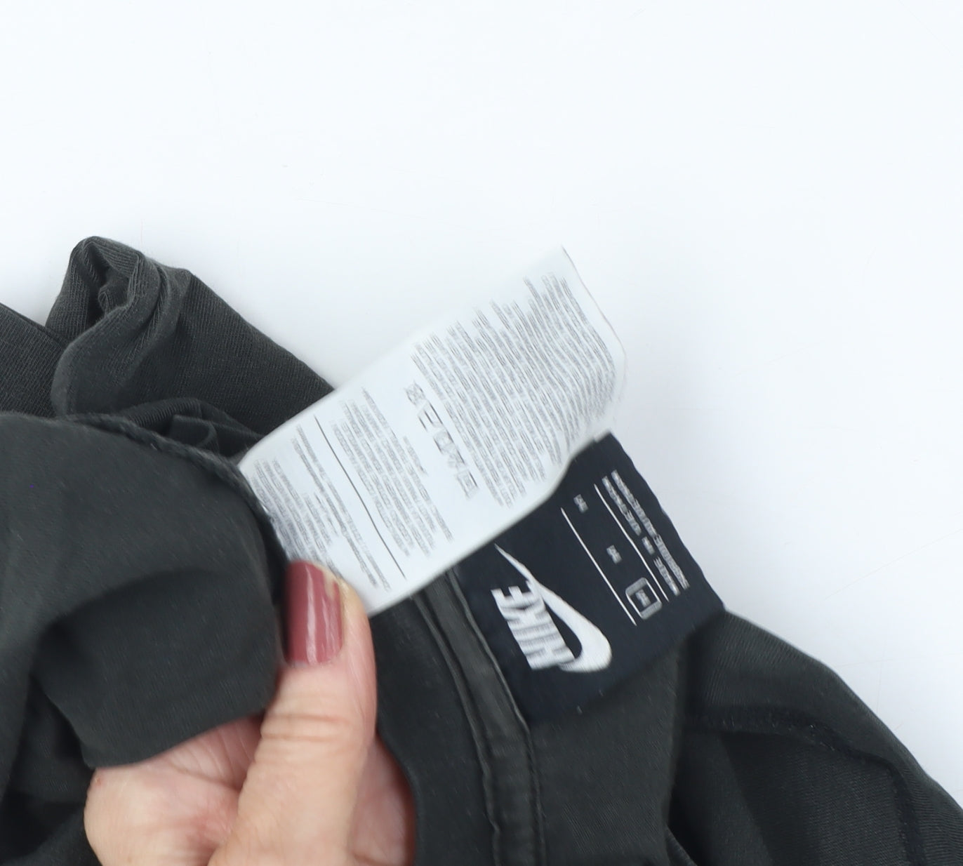 Nike Men's Black Medium Crew Neck T-Shirt