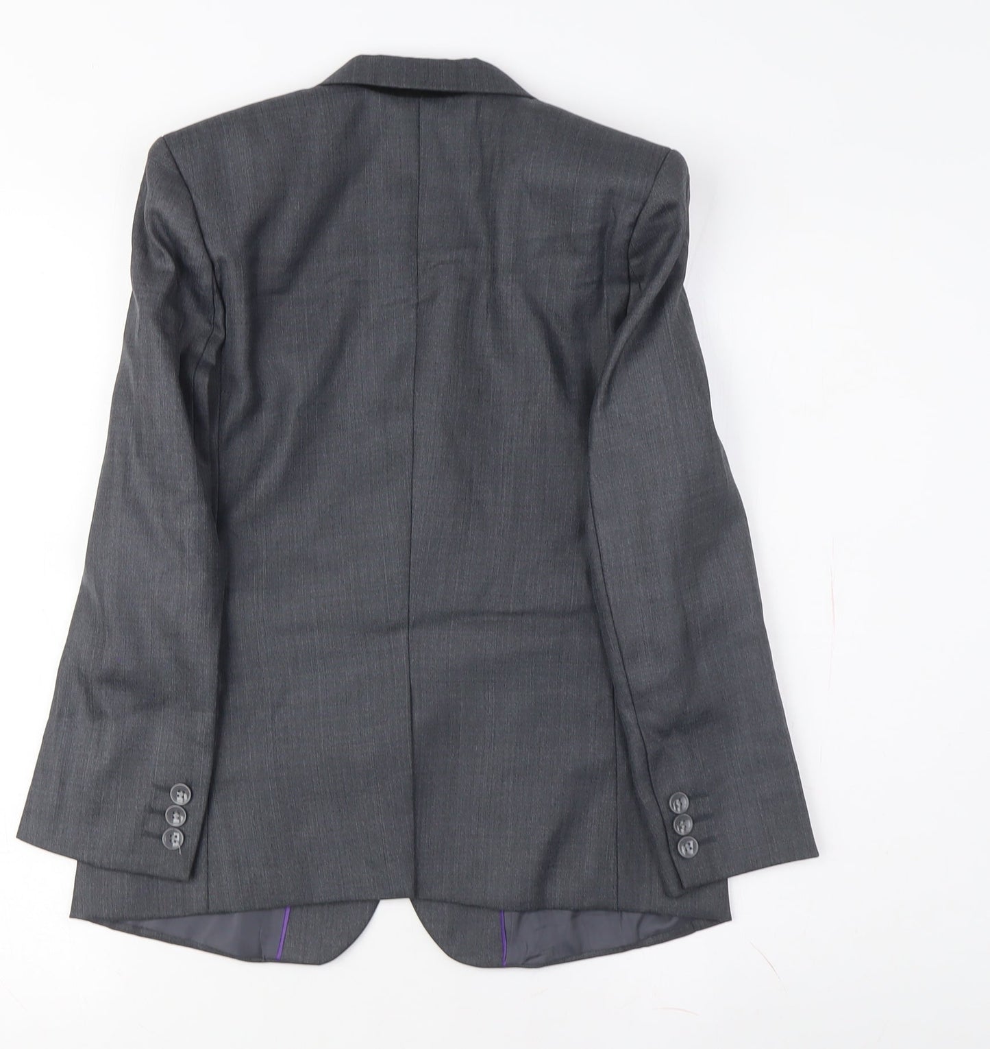 Cinda Women Grey Blazer Size 14 Business Classic
