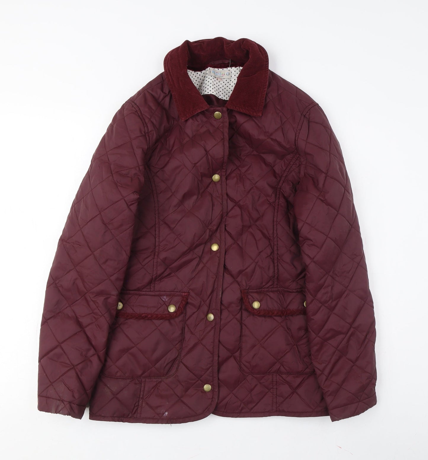 Marks & Spencer Teens Quilted Red Jacket 13-14Y