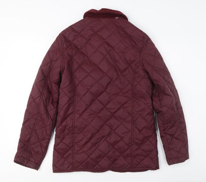 Marks & Spencer Teens Quilted Red Jacket 13-14Y
