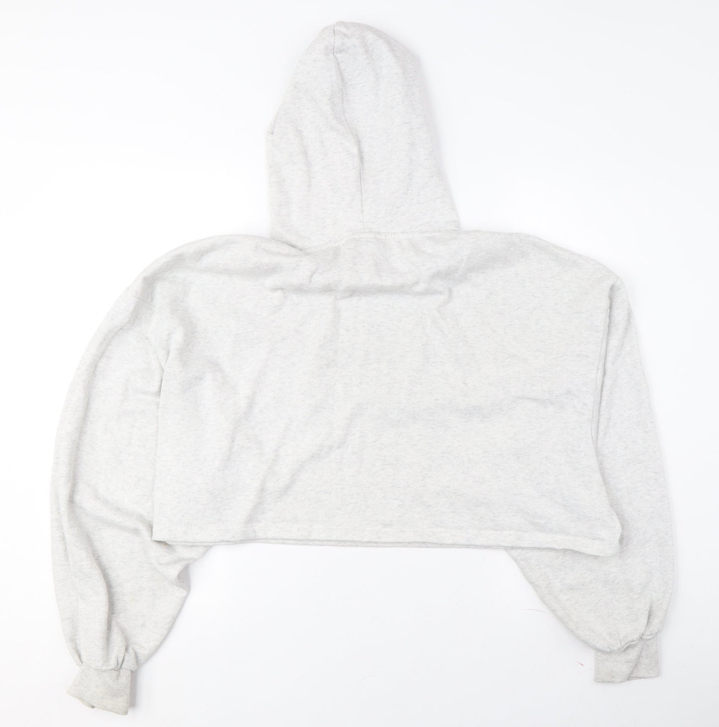 Womens UK Size 10 ASOS Design Grey Pullover Hoodie