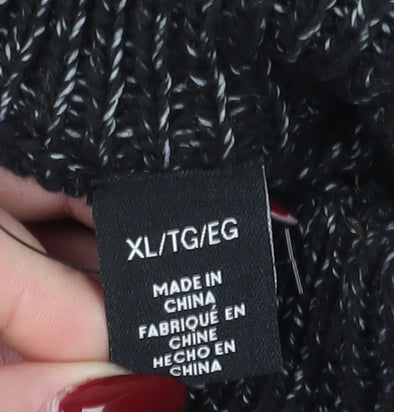 Chaps Men's Black XL Fair Isle Pullover Jumper