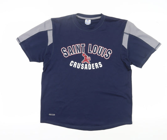 Russell Athletic Men's Blue Medium Sports T-Shirt