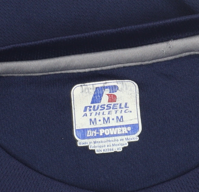 Russell Athletic Men's Blue Medium Sports T-Shirt