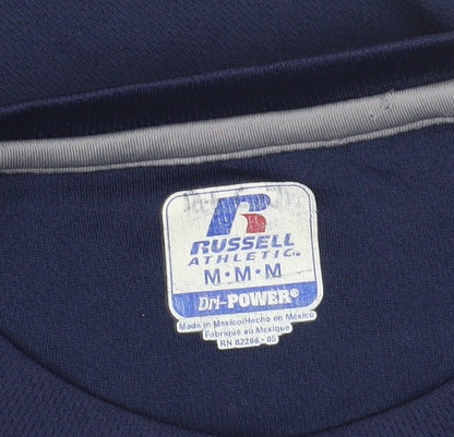 Russell Athletic Men's Blue Medium Sports T-Shirt