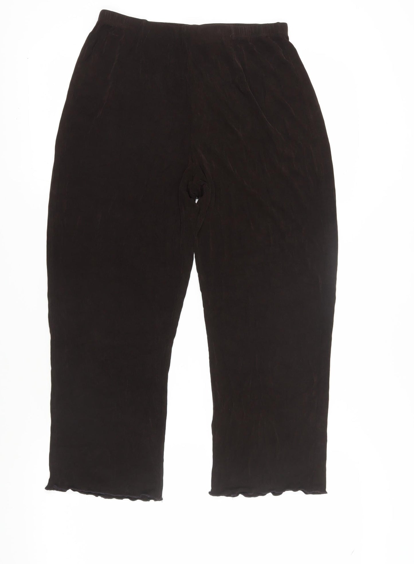 Chico's Brown Relaxed Fit Women's Trousers XS
