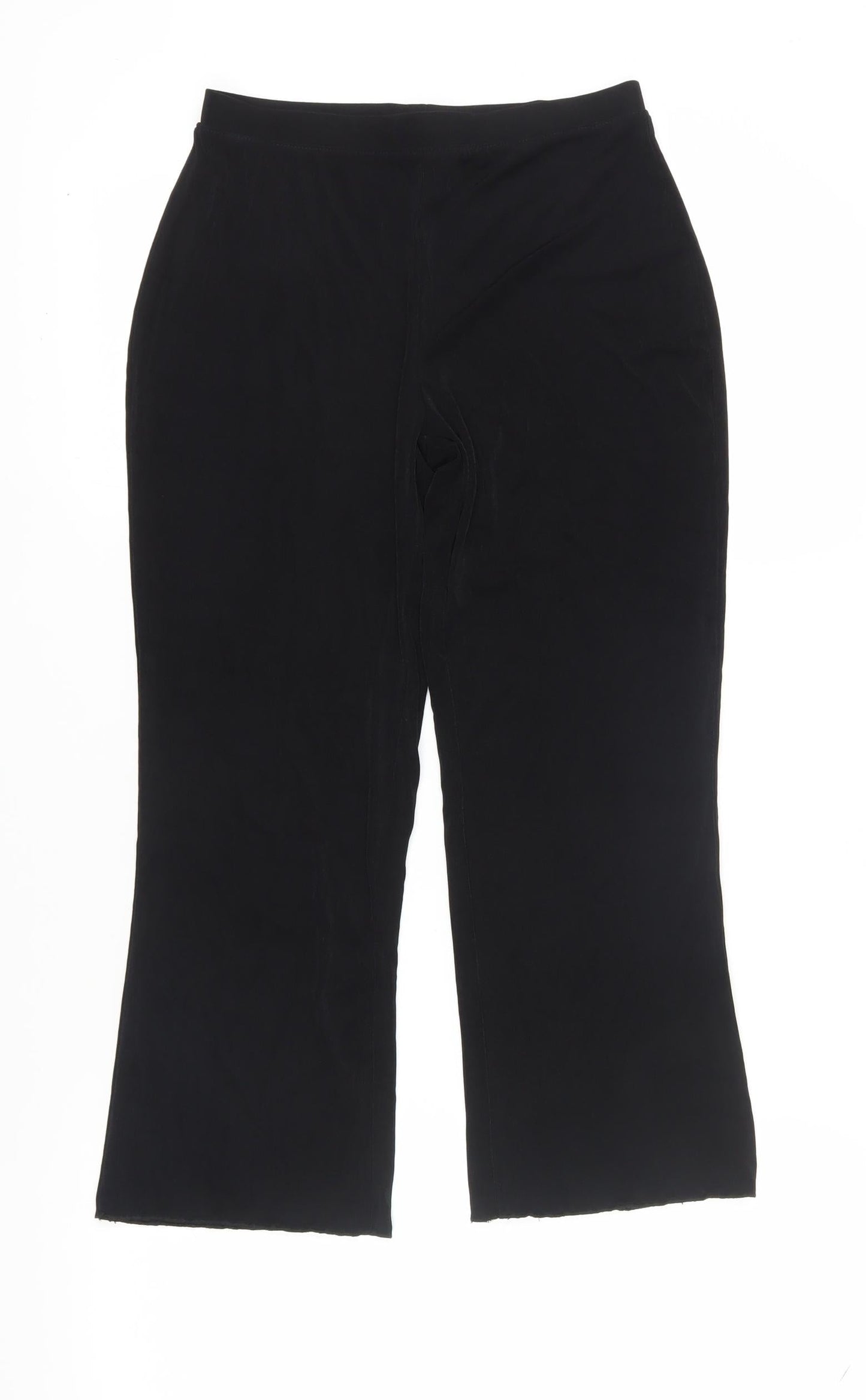 Jaclyn Smith Women's Black XS Straight Trousers
