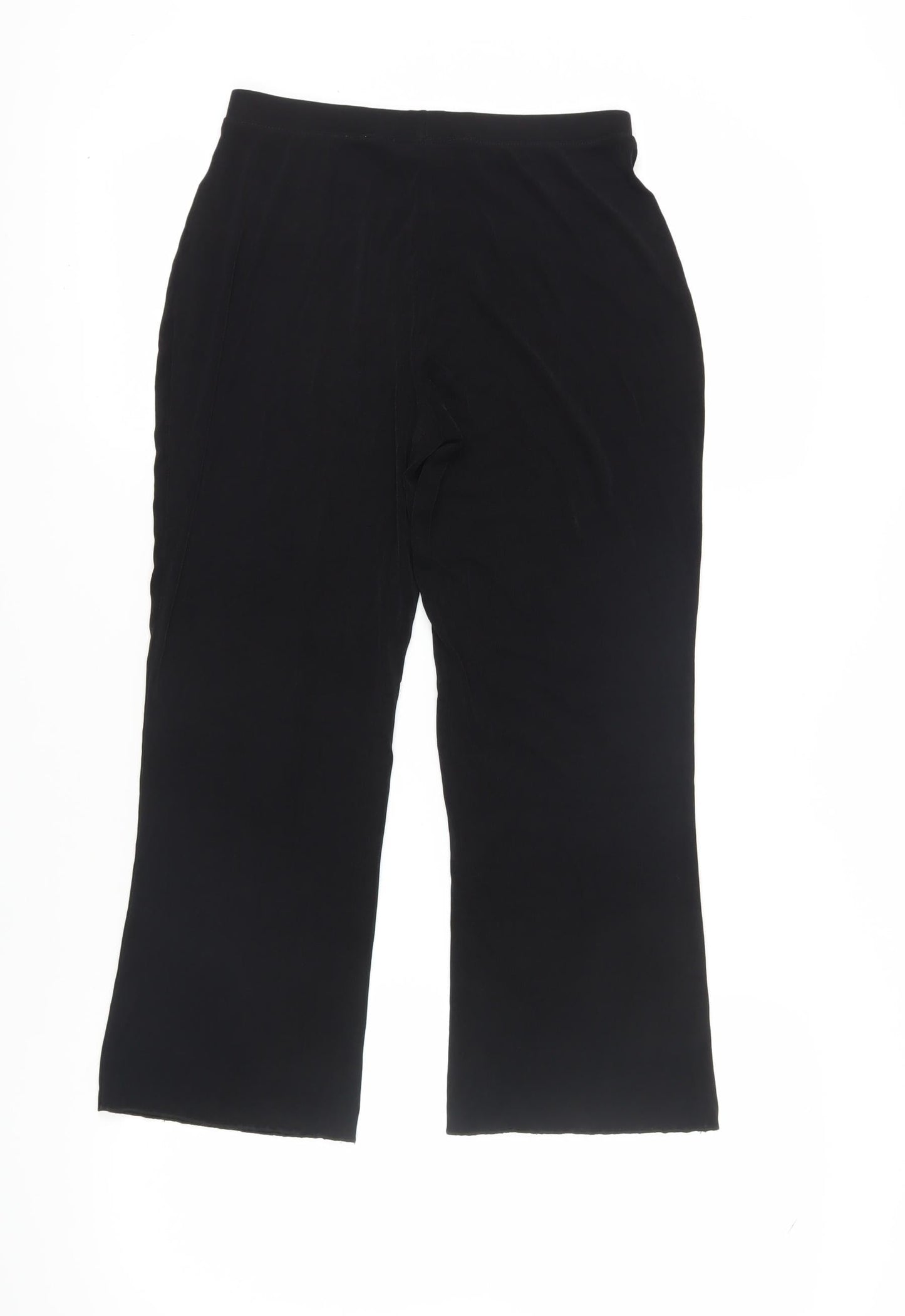 Jaclyn Smith Women's Black XS Straight Trousers