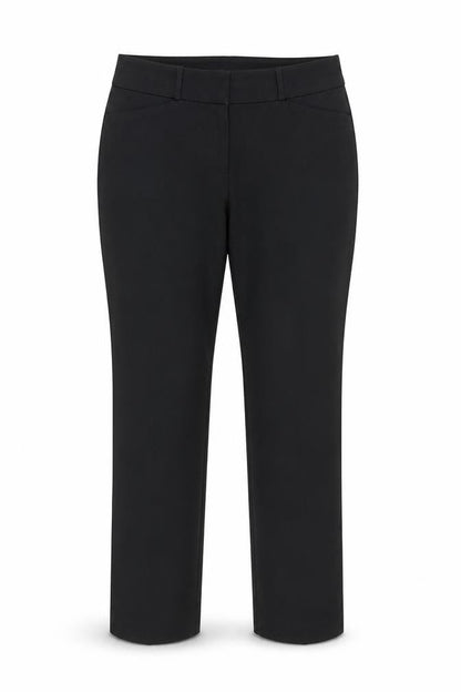 Womens UK Size 10 LOFT  Straight Black Trousers