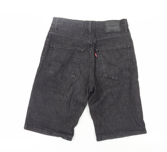 Levi Strauss Black Bermuda Shorts Men's M, Denim, Casual Wear