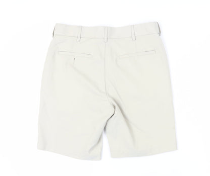 Grand Slam Men's Beige Chino Shorts, Size M