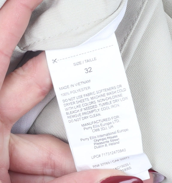 Grand Slam Men's Beige Chino Shorts, Size M