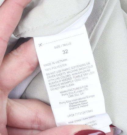 Grand Slam Men's Beige Chino Shorts, Size M