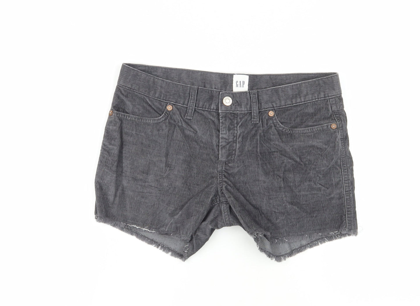 GAP Women's Grey Cut-Off Shorts Size 8