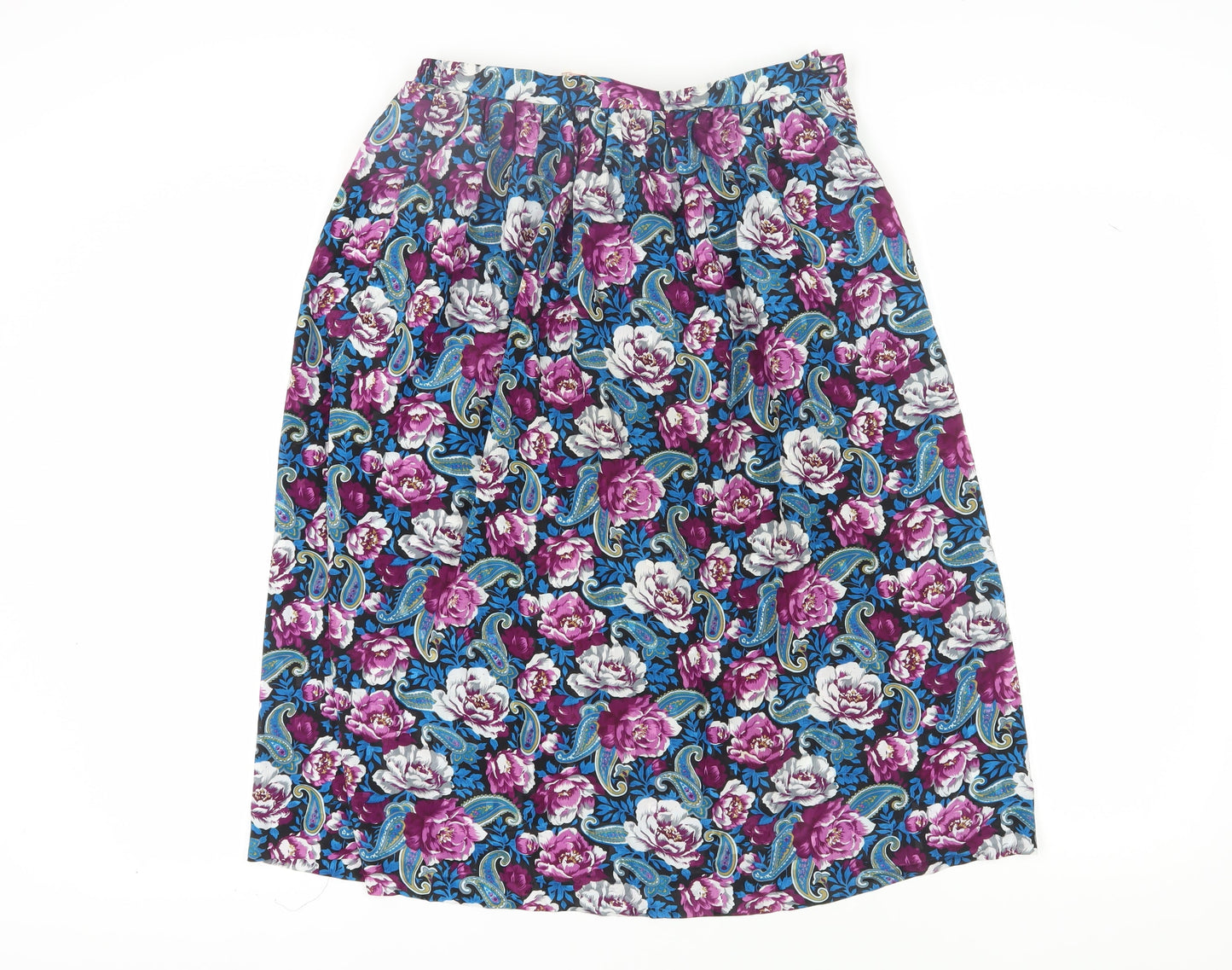 Tan Jay Women's Multicoloured Midi Peasant Skirt - Size 10