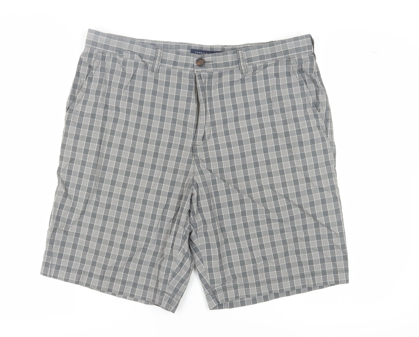 Tommy Hilfiger Men's Grey Chino Shorts - Size L