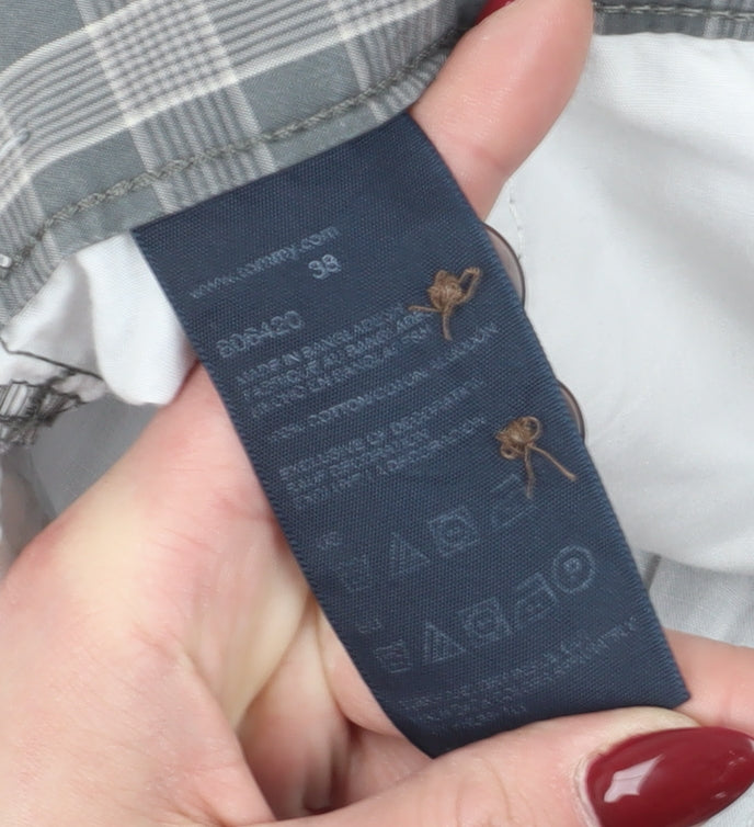 Tommy Hilfiger Men's Grey Chino Shorts - Size L