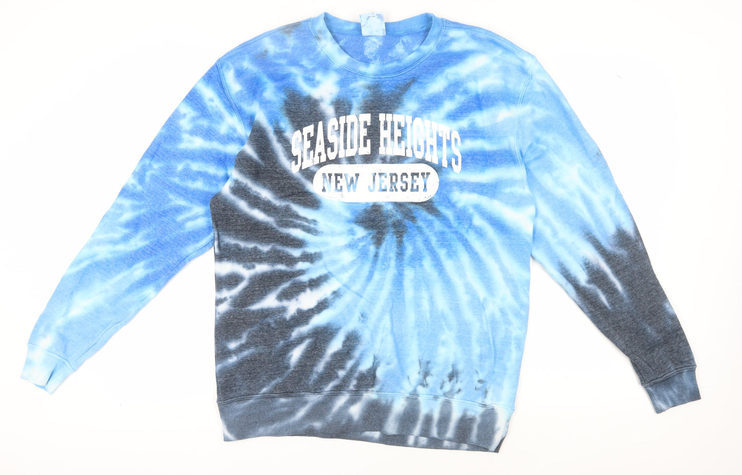 Dreamsicle Unisex Blue Tie-Dye Sweatshirt L