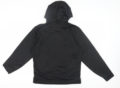 Sport-Tek Unisex Black Hoodie S Polyester Logo