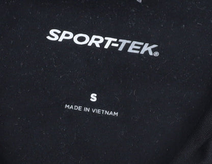 Sport-Tek Unisex Black Hoodie S Polyester Logo