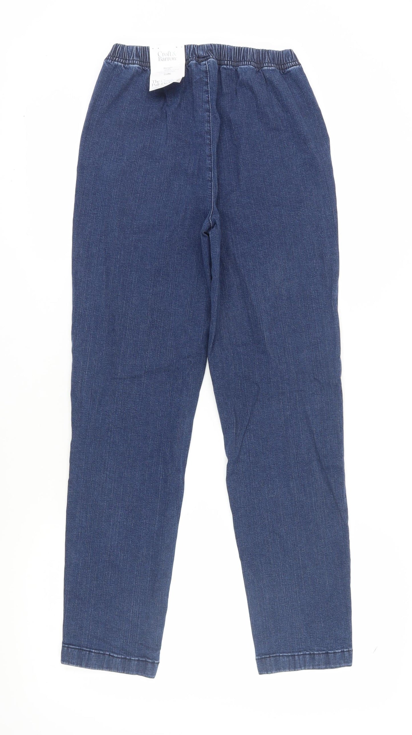 Croft & Barrow Women's Blue Straight Denim Jeans S