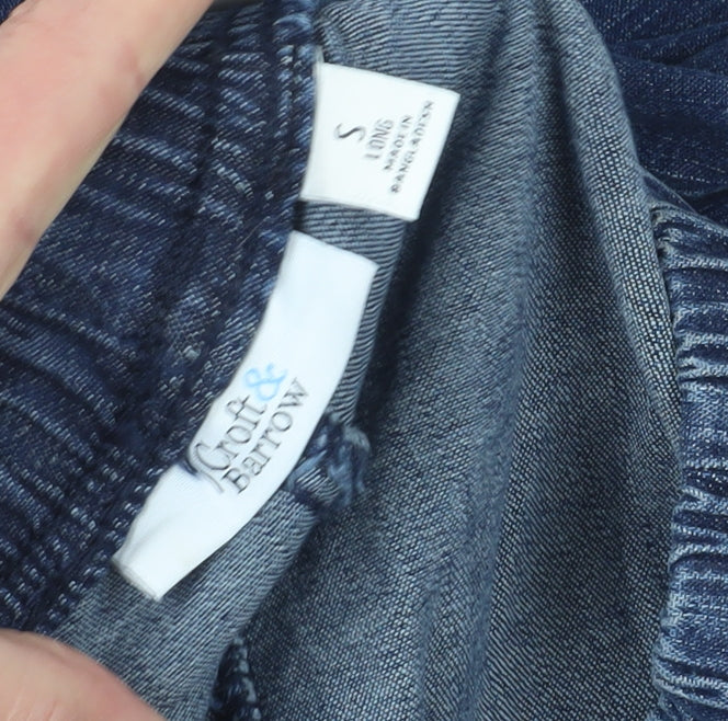 Croft & Barrow Women's Blue Straight Denim Jeans S