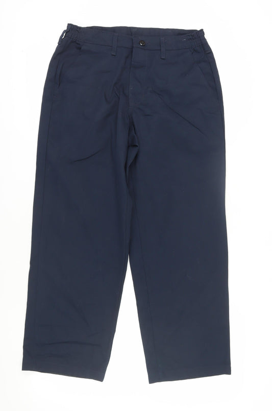 Red Kap Men's Blue Chino Trousers, Size 31, Workwear