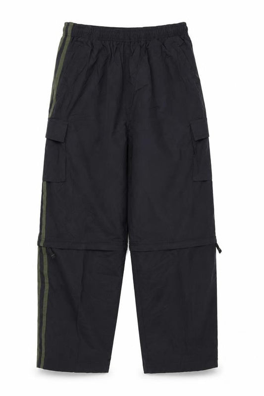 Sportrax Boys Black Cargo Trousers L with Elastic Waist