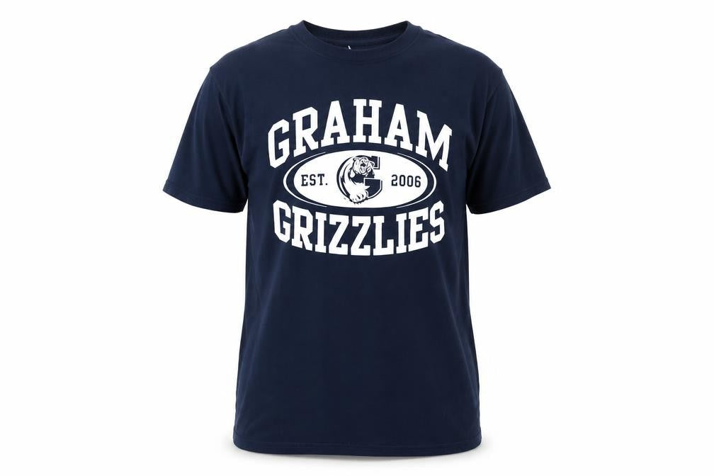 Mens UK Size M Gildan Blue  T-Shirt