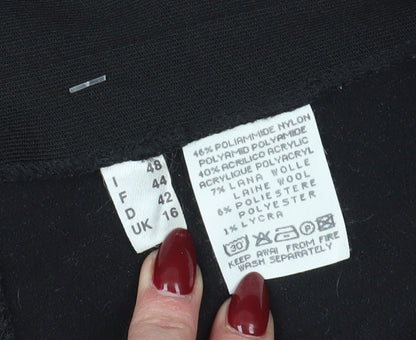 Etirel Women's Black Jegging Trousers UK 16